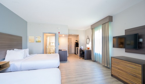 Suite estudio Deluxe, 2 camas de matrimonio, no fumadores