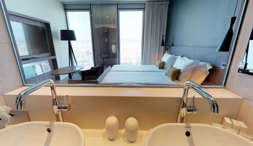 The Level, Habitación familiar, vistas al mar