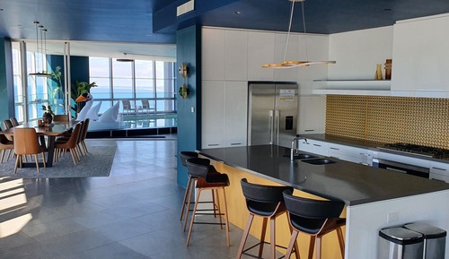 Ático de lujo, 4 habitaciones, piscina privada, vistas al mar