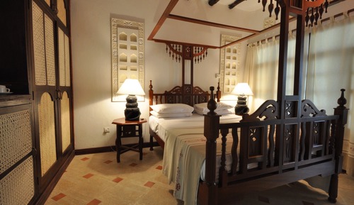 Habitación, vistas al jardín