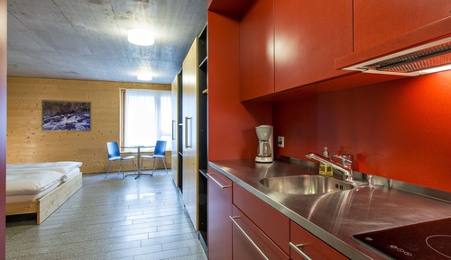 Estudio estándar, cocina básica