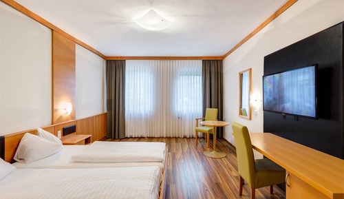 Habitación doble, vistas al jardín