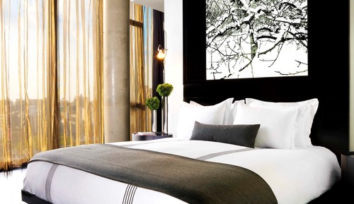 Estudio, 1 cama de matrimonio
