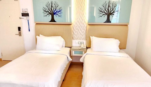 Habitación Deluxe con 2 camas individuales, 1 cama individual
