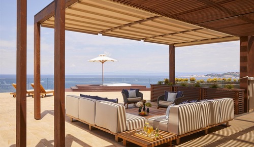 Suite presidencial, vistas al mar