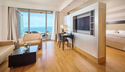 Suite junior, vistas al mar