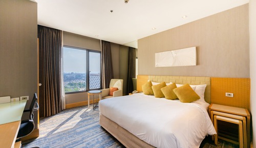 Suite estudio Premier, 1 cama doble, bañera