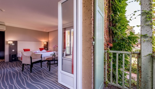 Suite, vistas al parque