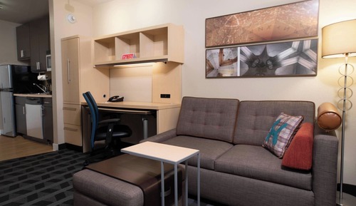 Estudio, 1 cama de matrimonio con sofá cama (Mobility/Hearing Access, Roll-In Shwr)