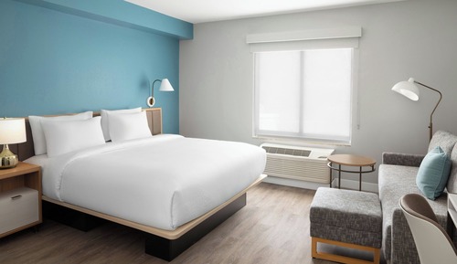 Estudio, 1 cama de matrimonio grande con sofá cama, no fumadores