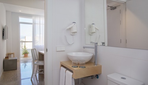Habitación doble, balcón