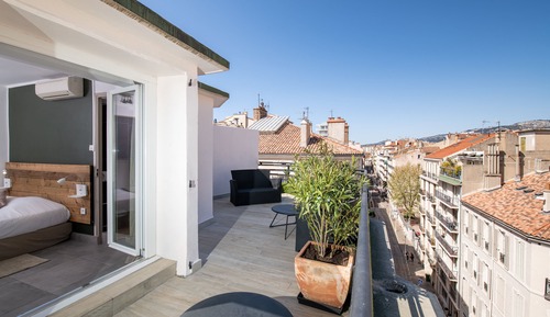 Chambre double avec Terrasse