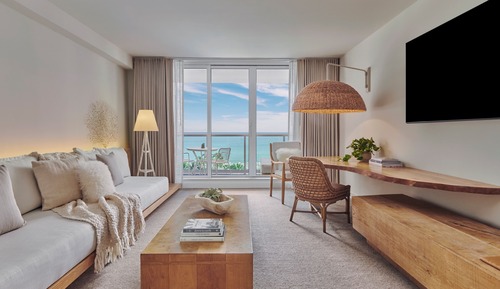 Suite, 1 habitación, balcón, frente al mar
