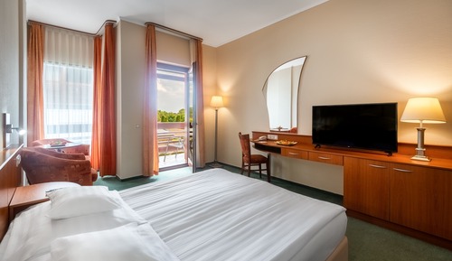 Habitación estándar doble, balcón