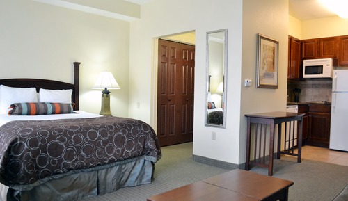 Suite estudio, 1 cama de matrimonio, accesible para personas con discapacidad (Hearing, Bathtub)