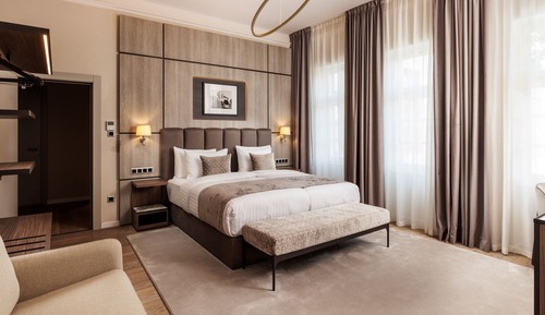Habitación Deluxe doble, 1 cama de matrimonio grande