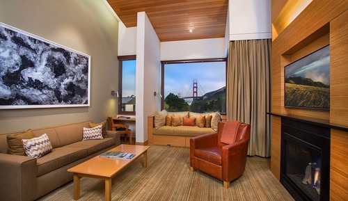 Suite, 1 cama de matrimonio grande (Contemporary, Golden Gate View)