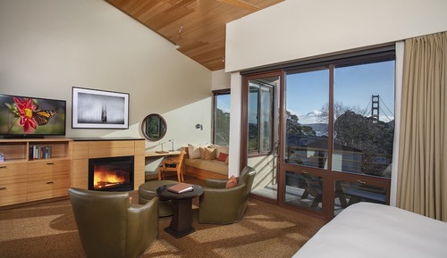 Habitación Deluxe, 1 cama de matrimonio grande (Contemporary, Golden Gate View)