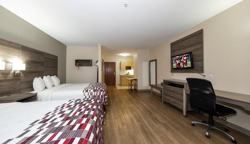 Habitación Deluxe, 2 camas de matrimonio, no fumadores, cocina básica