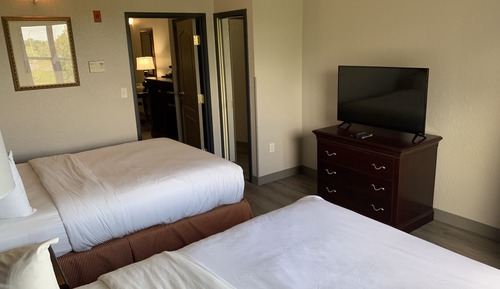 Habitación, 2 camas de matrimonio, accesible para personas con discapacidad, no fumadores