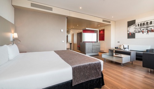 Suite junior, terraza