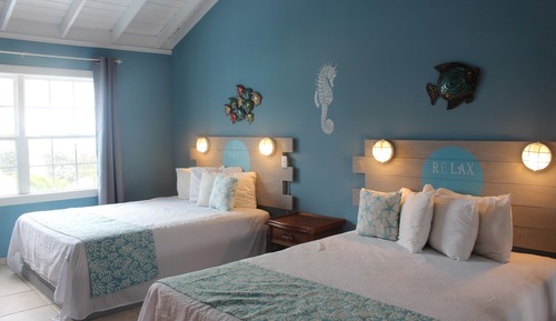 Casa de campo Deluxe, 2 camas de matrimonio, vistas al mar, junto a la playa