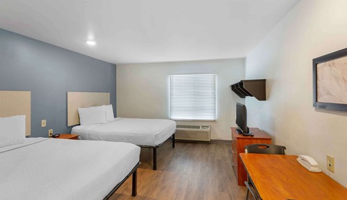 Estudio estándar, 2 camas de matrimonio, no fumadores, frigorífico y microondas