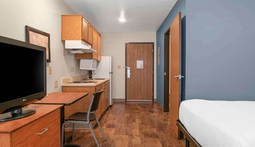 Estudio estándar, 1 cama doble, no fumadores, frigorífico y microondas