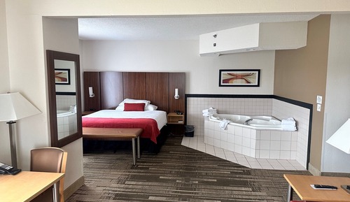 Habitación Deluxe, 1 cama de matrimonio grande, bañera de hidromasaje