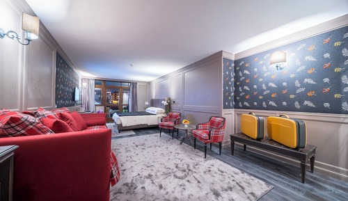 Suite estudio junior, balcón, vistas al lago