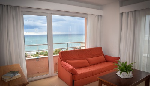 Habitación doble, vistas al mar