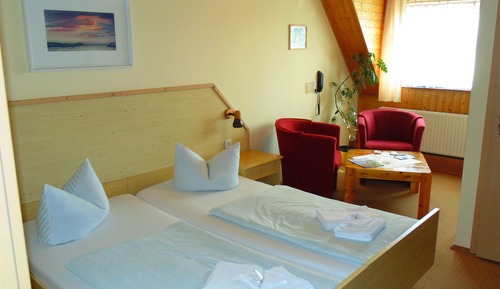Habitación Confort con 1 cama doble o 2 individuales