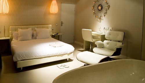 Habitación superior, bañera