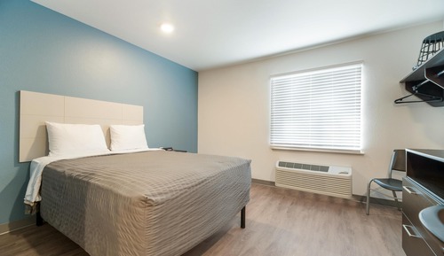Estudio estándar, 1 cama doble, no fumadores, frigorífico y microondas