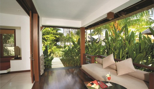 Habitación, vistas al jardín