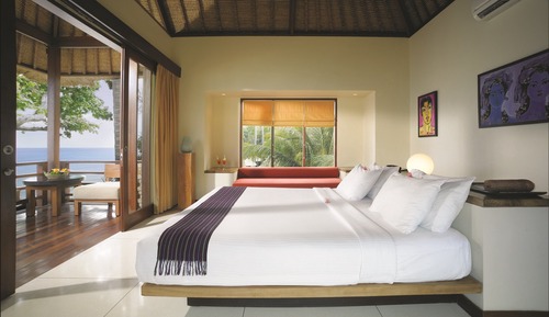 Habitación, vistas al mar