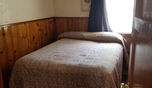 Cabaña estándar, 2 camas de matrimonio, chimenea