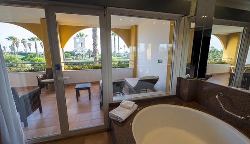 Suite junior, terraza