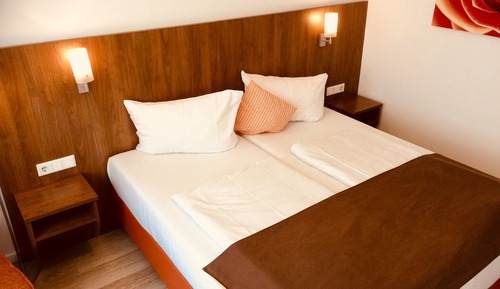 Habitación estándar doble, baño privado