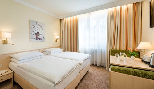 Habitación con 1 cama doble o 2 individuales