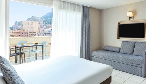Suite estudio, varias camas