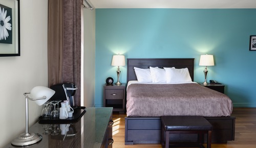 Habitación panorámica, 1 cama de matrimonio, vistas al río (Private Balcony)