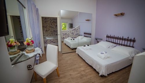 Suite, 1 cama doble, bañera de hidromasaje