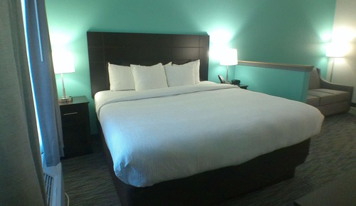 Suite, 1 cama de matrimonio grande con sofá cama, accesible para personas con discapacidad