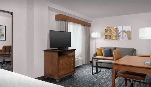 Estudio Deluxe, 1 cama de matrimonio grande, accesible para personas con discapacidad (Hearing)