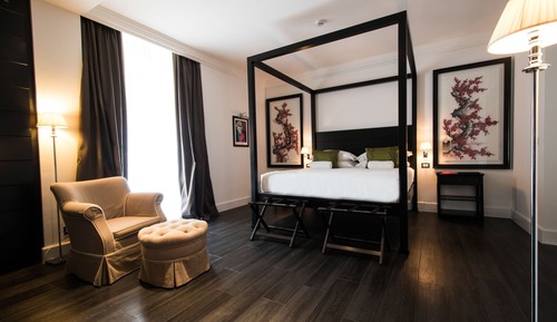 Ático de lujo, 1 cama de matrimonio grande, vistas a la ciudad