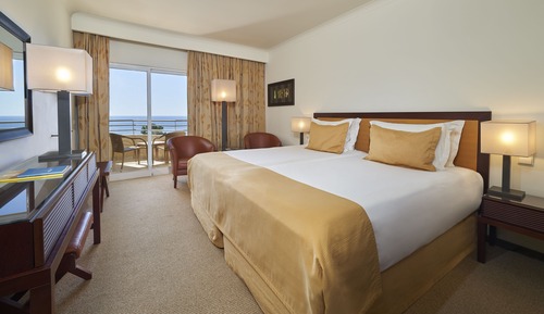 Habitación estándar con 2 camas individuales, vistas al mar