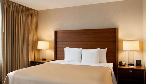Suite estudio, 1 cama de matrimonio grande con sofá cama