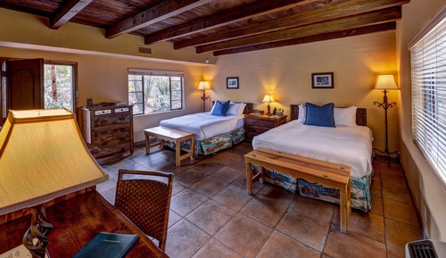 Habitación, 2 camas de matrimonio (Hacienda)