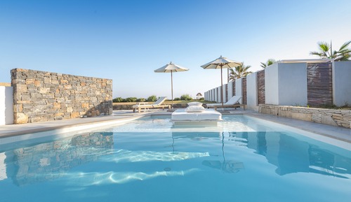 Suite superior, piscina privada, vistas al mar